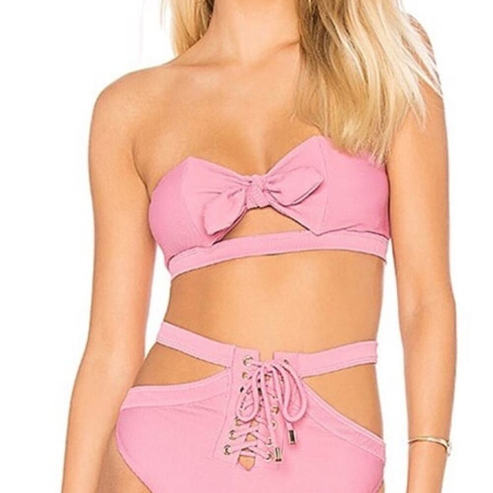 NWT SOLD OUT Kopper and Zinc Bikini Set in Rose , Dusty Pink Bikini